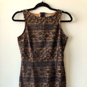 Vintage lace mini-dress